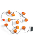 Original Chick-fil-A Chicken Sandwich String Lights with lights on
