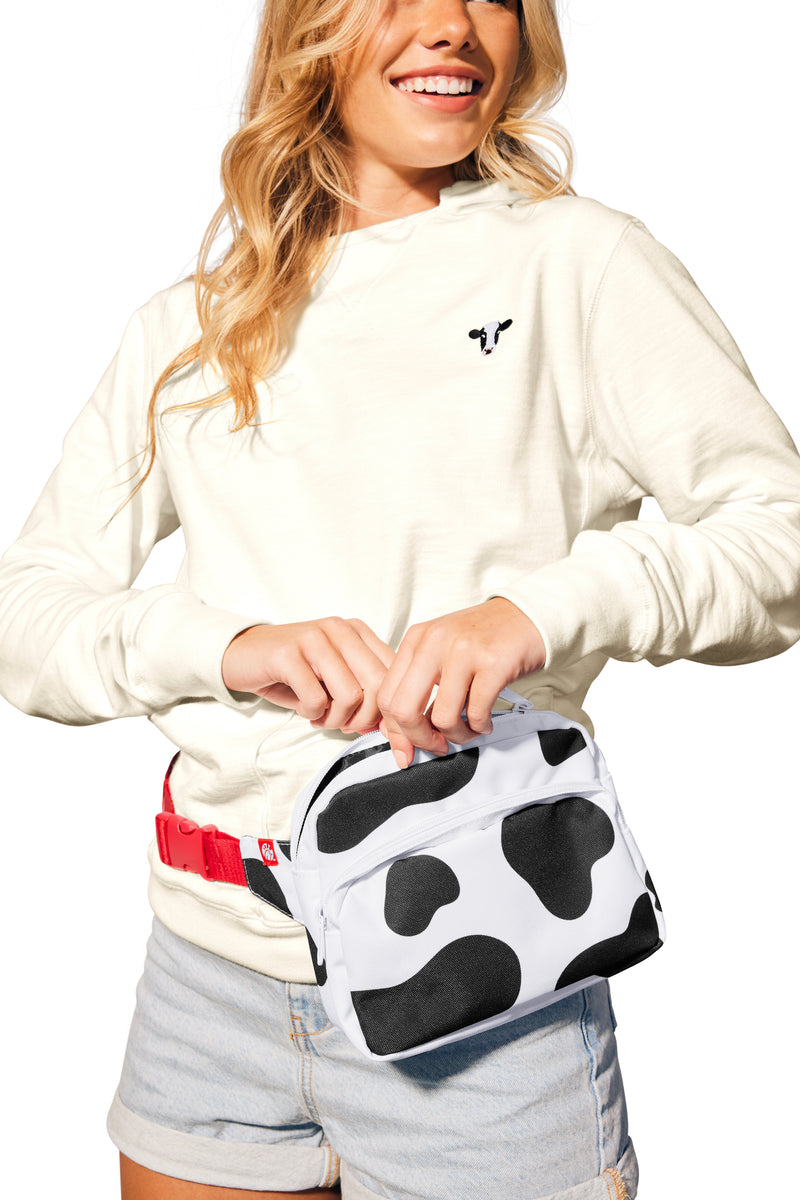 Cow print bum bag sale