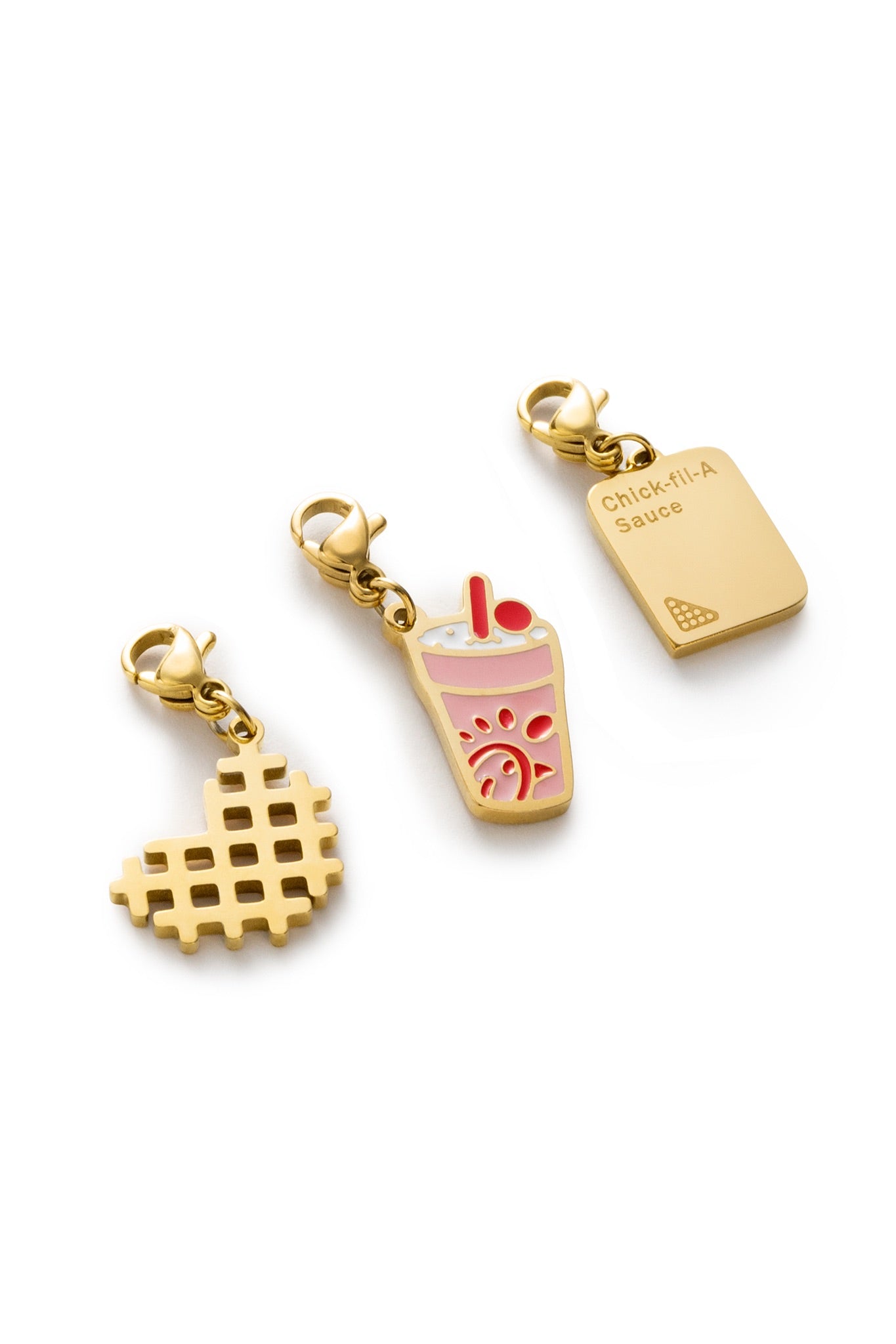 Chick-fil-A Classics Gold Charm Set | Chick-fil-A – Shop  display picture 3