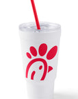 The Original Chick-fil-A 24oz Insulated Tumbler with straw