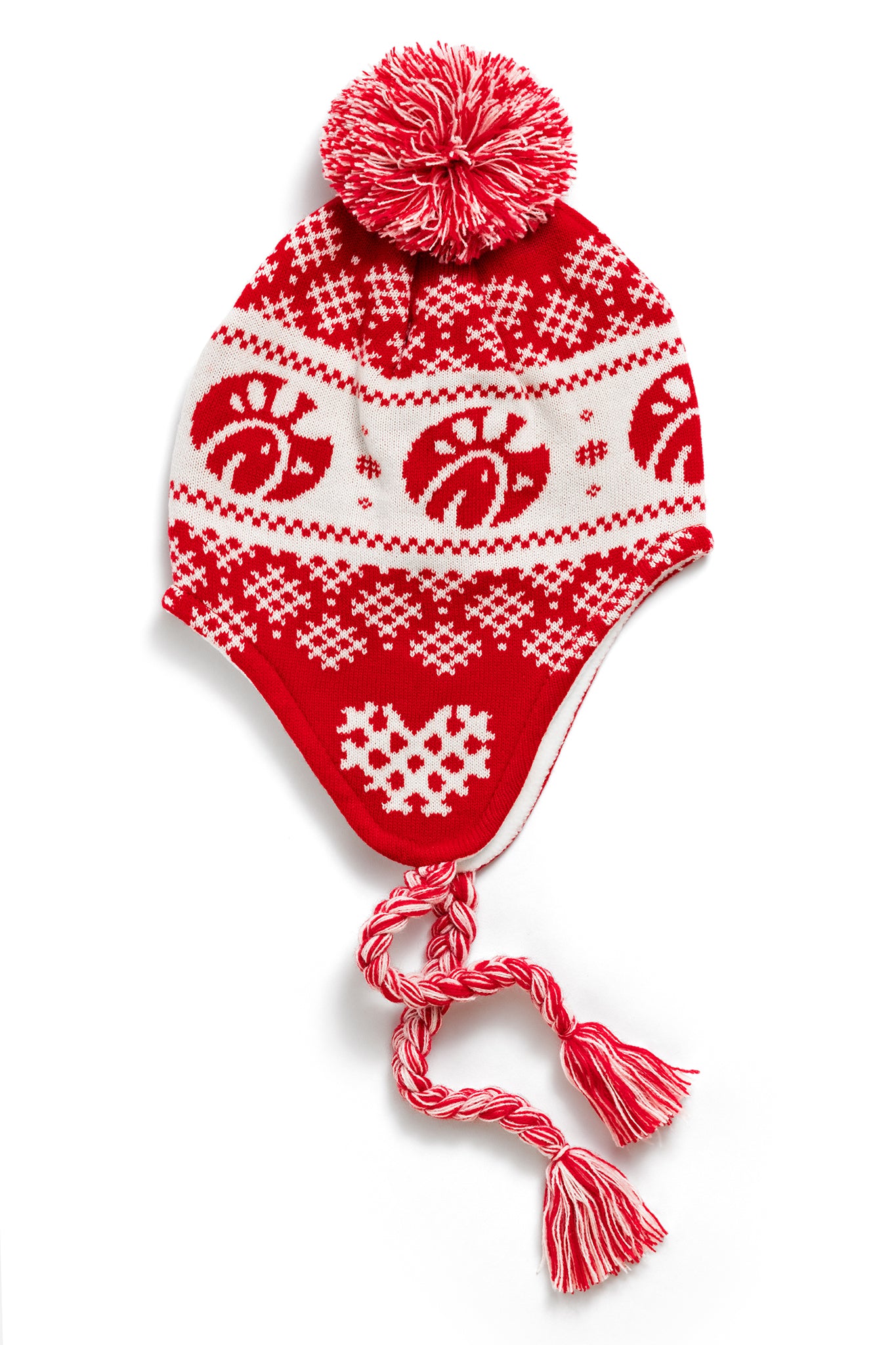 Waffly Wonderful Earflap Pom Beanie | Chick-fil-A – Shop Chick-fil-A