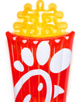 Red, yellow, and white Large Waffle Fry Pool Float