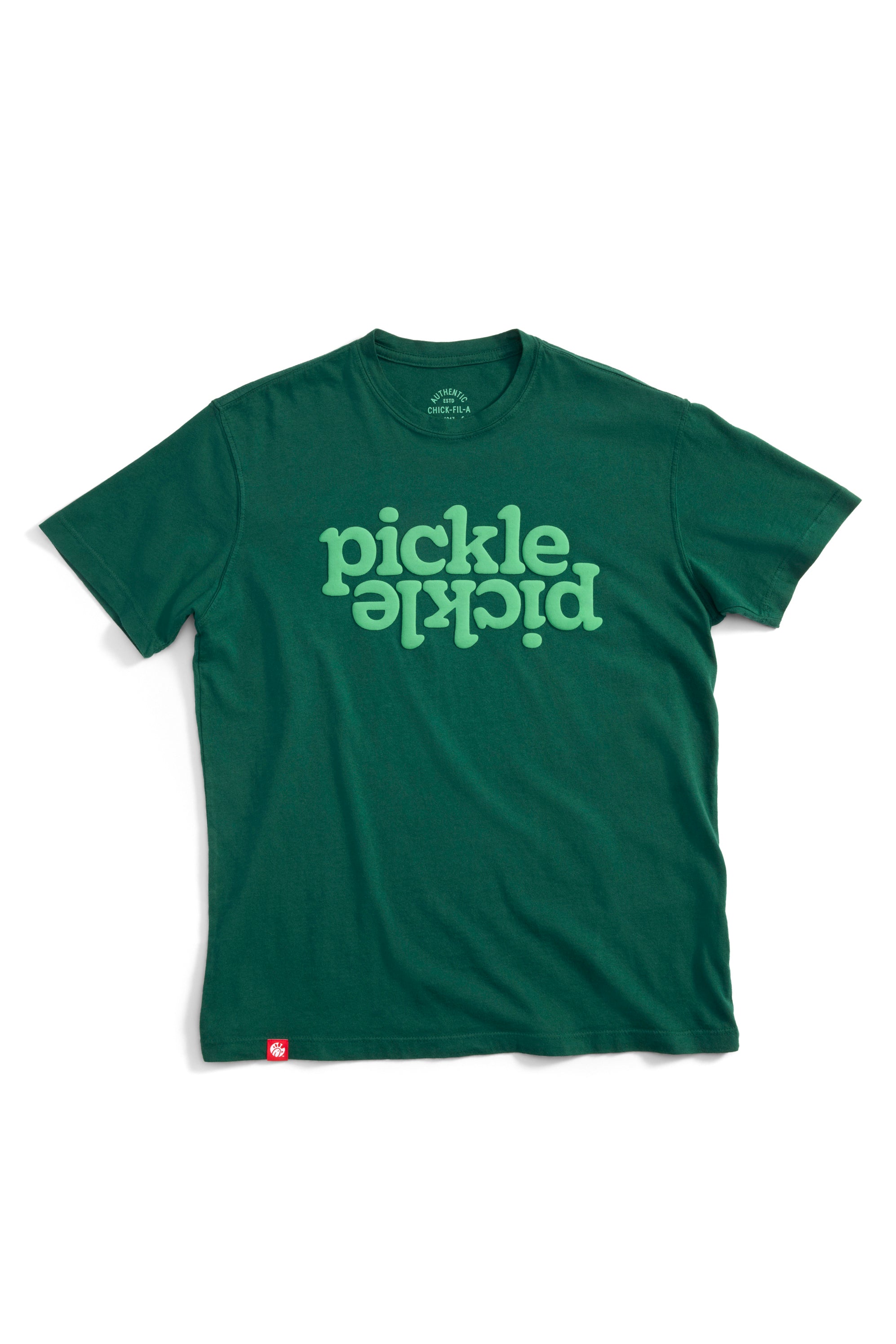 Pickle Pickle Soft Green Cotton T Shirt Chick fil A Shop Chick fil A