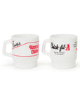 Home of the Original Chicken Sandwich® Milk Glass Mug - Set of 2