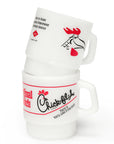 Home of the Original Chicken Sandwich® Milk Glass Mug - Set of 2
