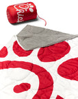 Chick-fil-A Sandwich Bag Indoor Sleeping Bag with the storage bag