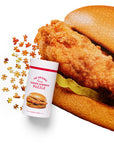 The Original Chick‑fil‑A® Chicken Sandwich Shaped Puzzle spilling out of its container