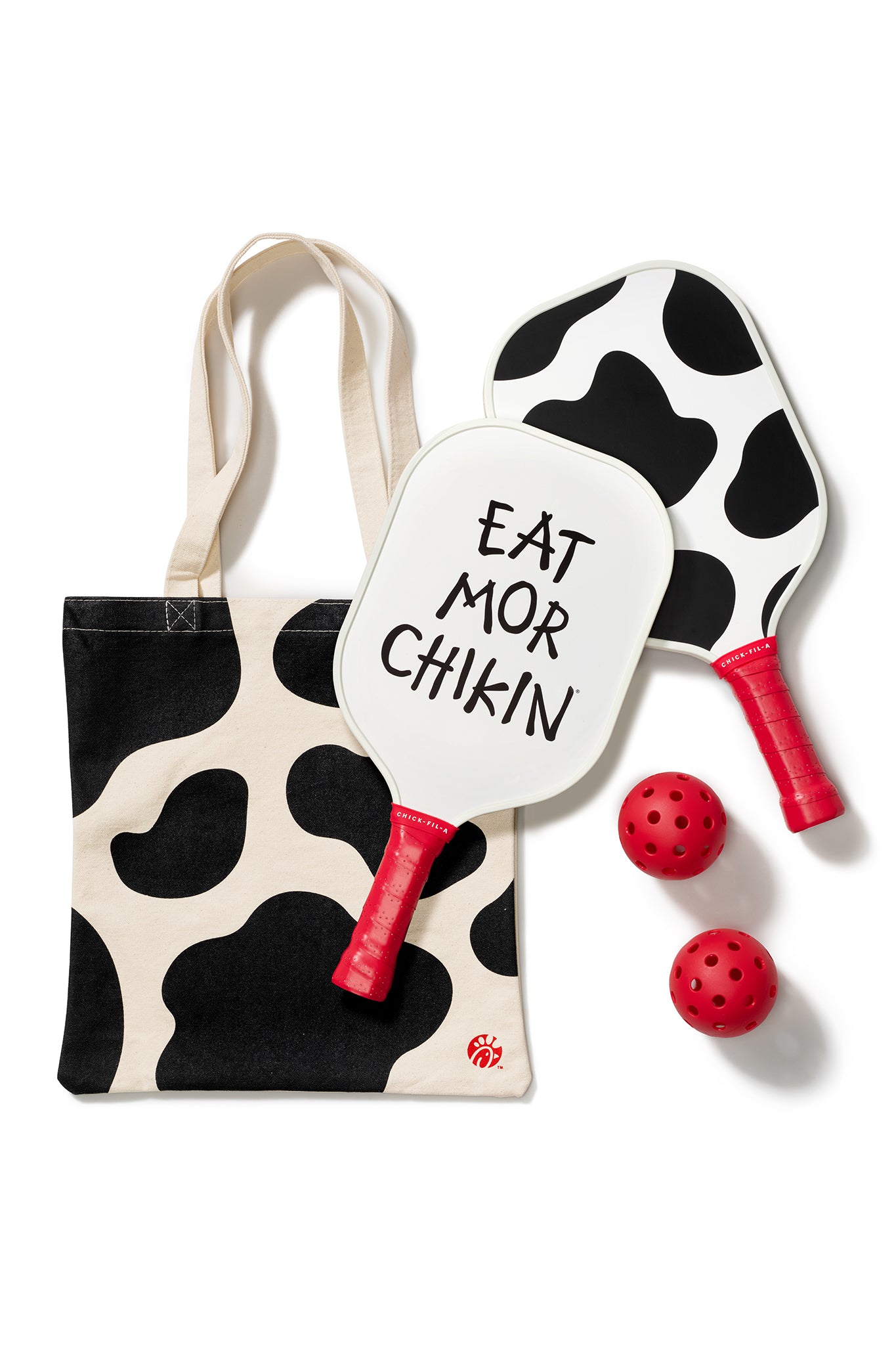 Eat Mor Chikin Pickleball Set