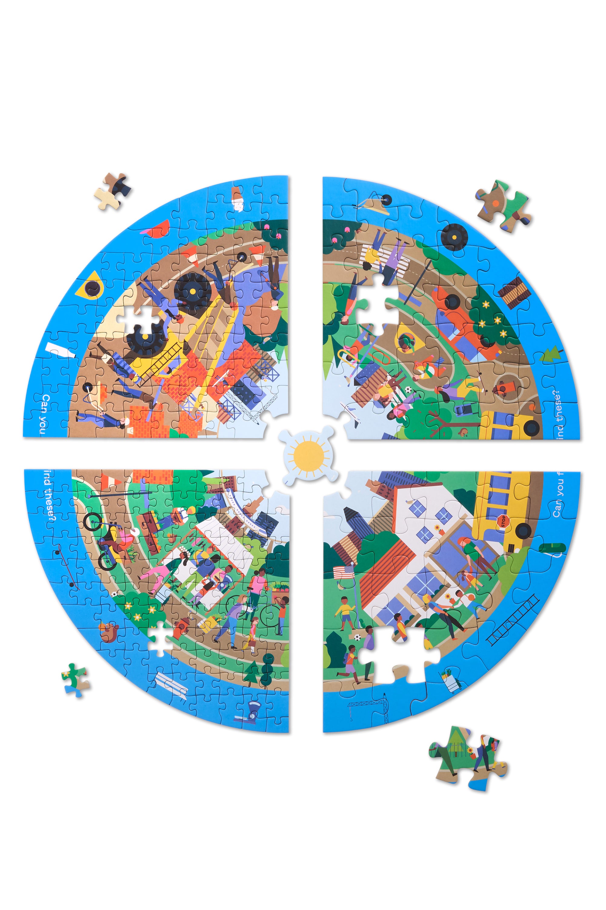 JoinAround® Puzzle, Busy City - pennycake