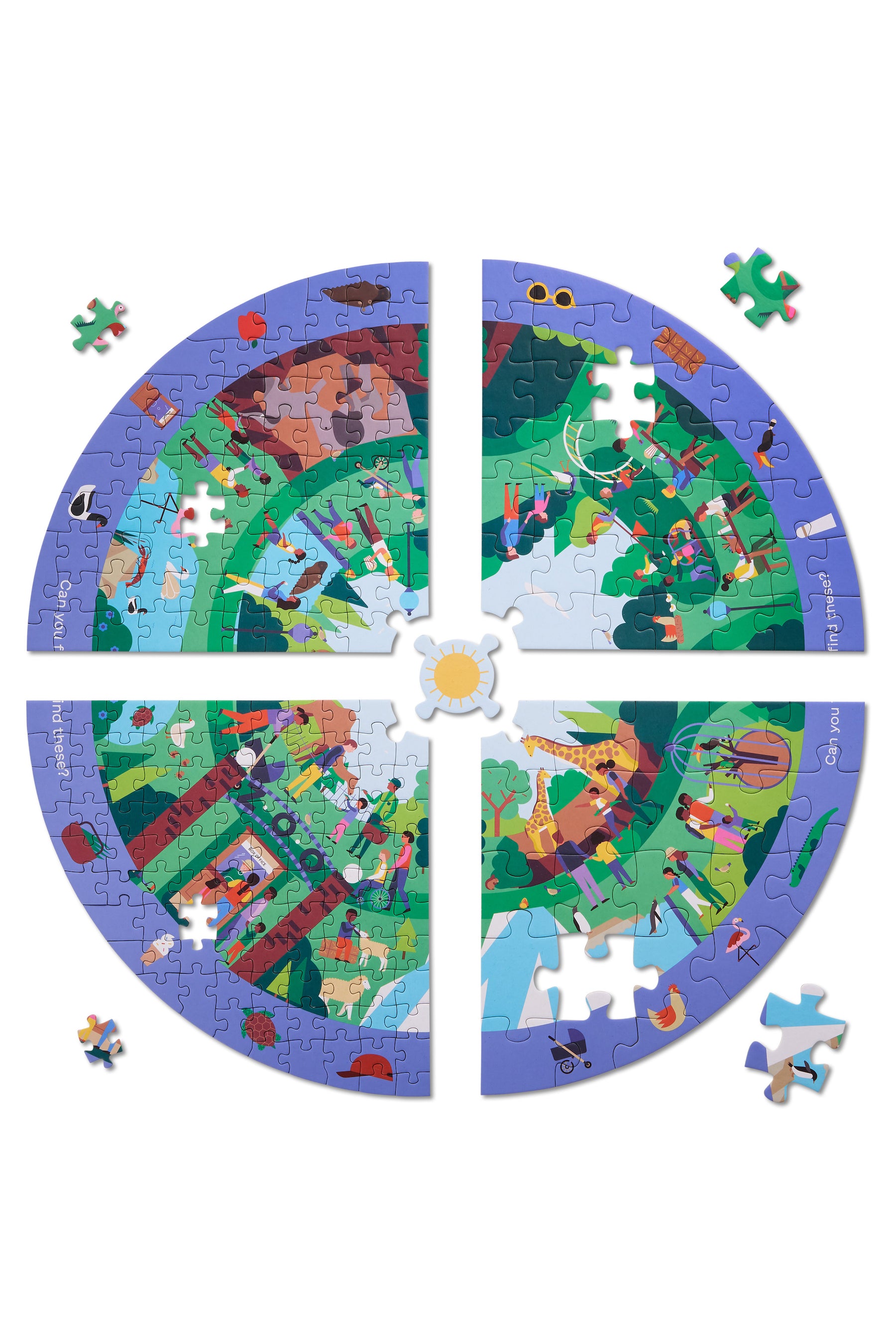 JoinAround® Puzzle, Zoo - pennycake