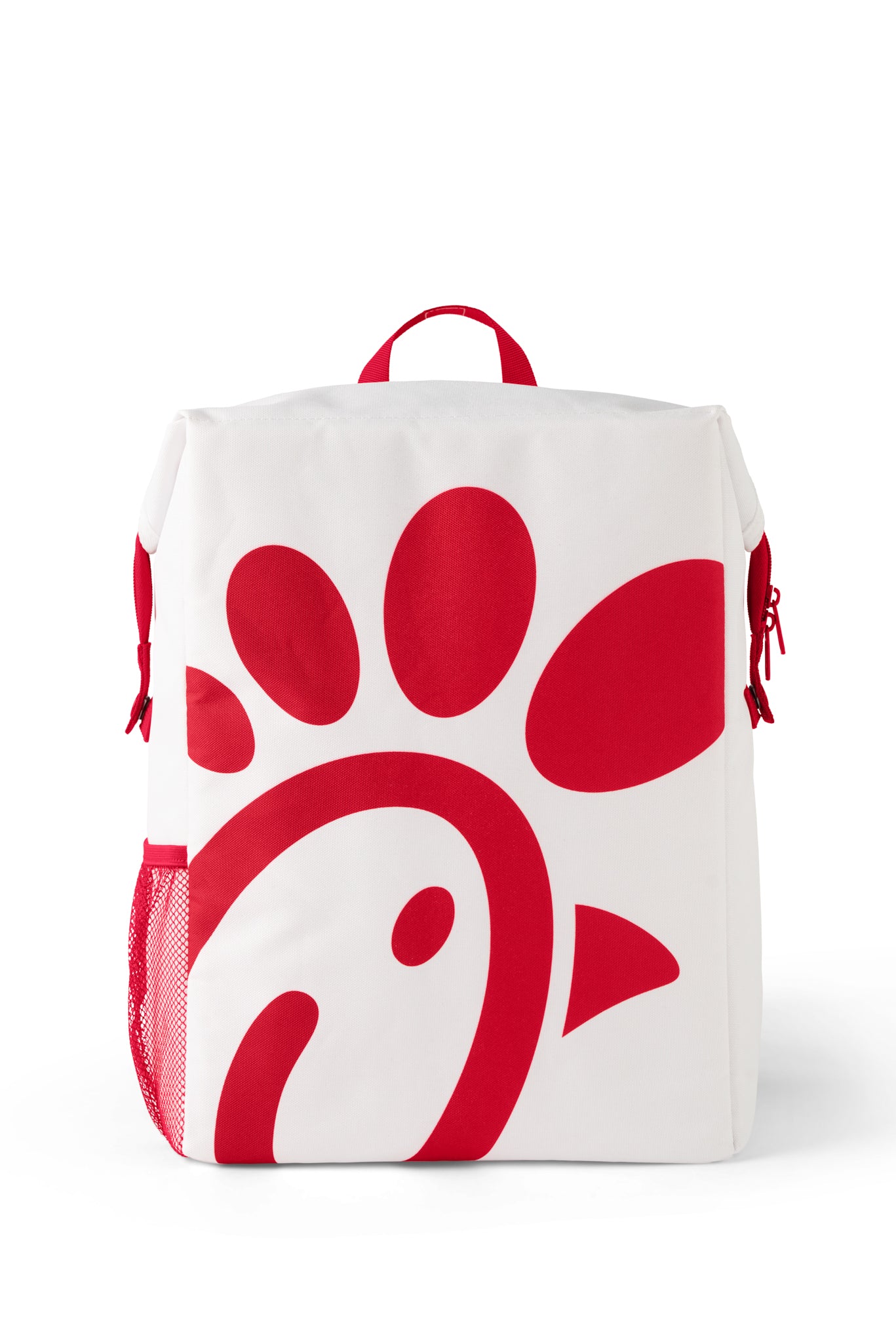 Front of Chick-fil-A Soft Sided Backpack Cooler