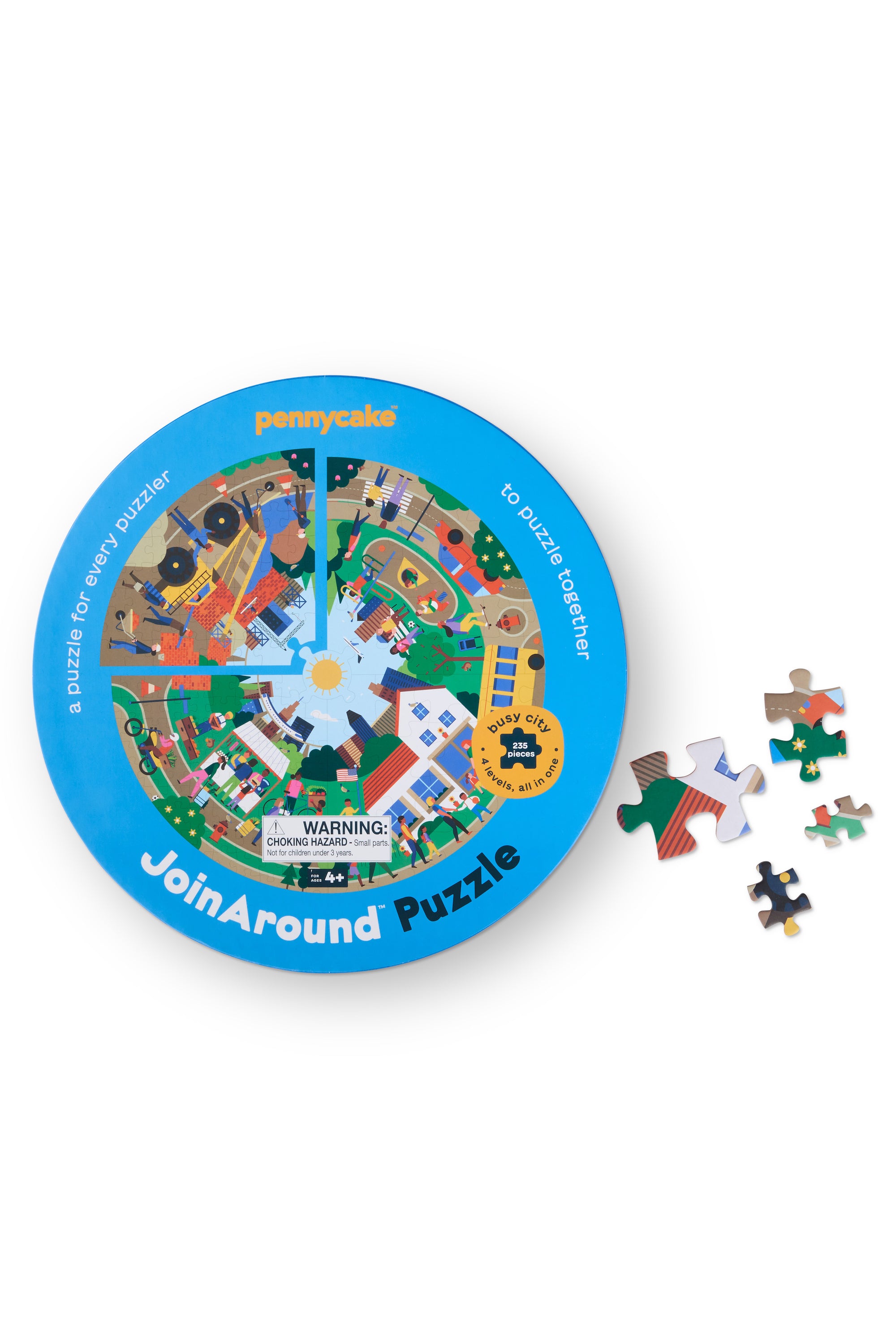 JoinAround® Puzzle, Busy City - pennycake