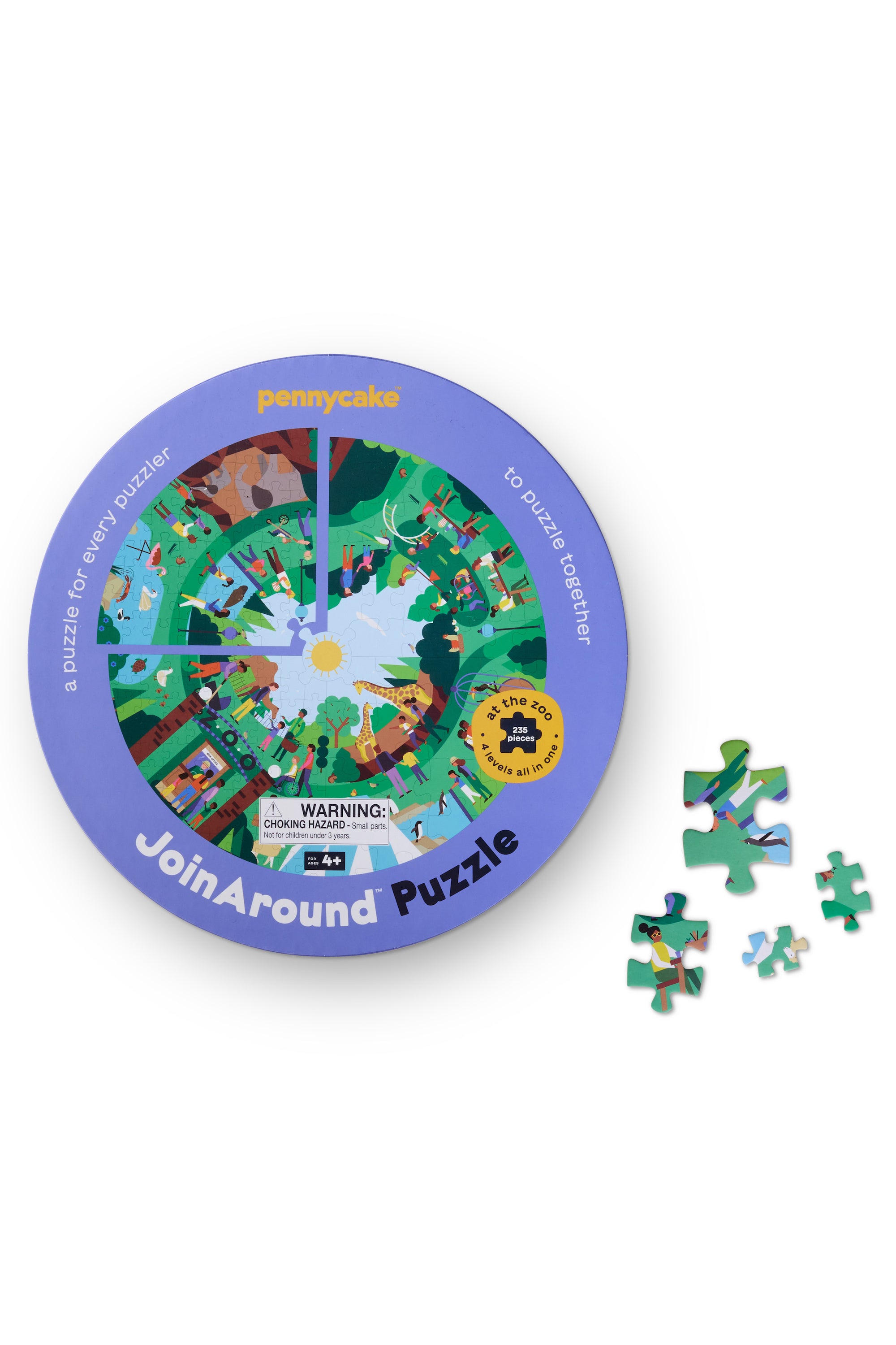 JoinAround® Puzzle, Zoo - pennycake