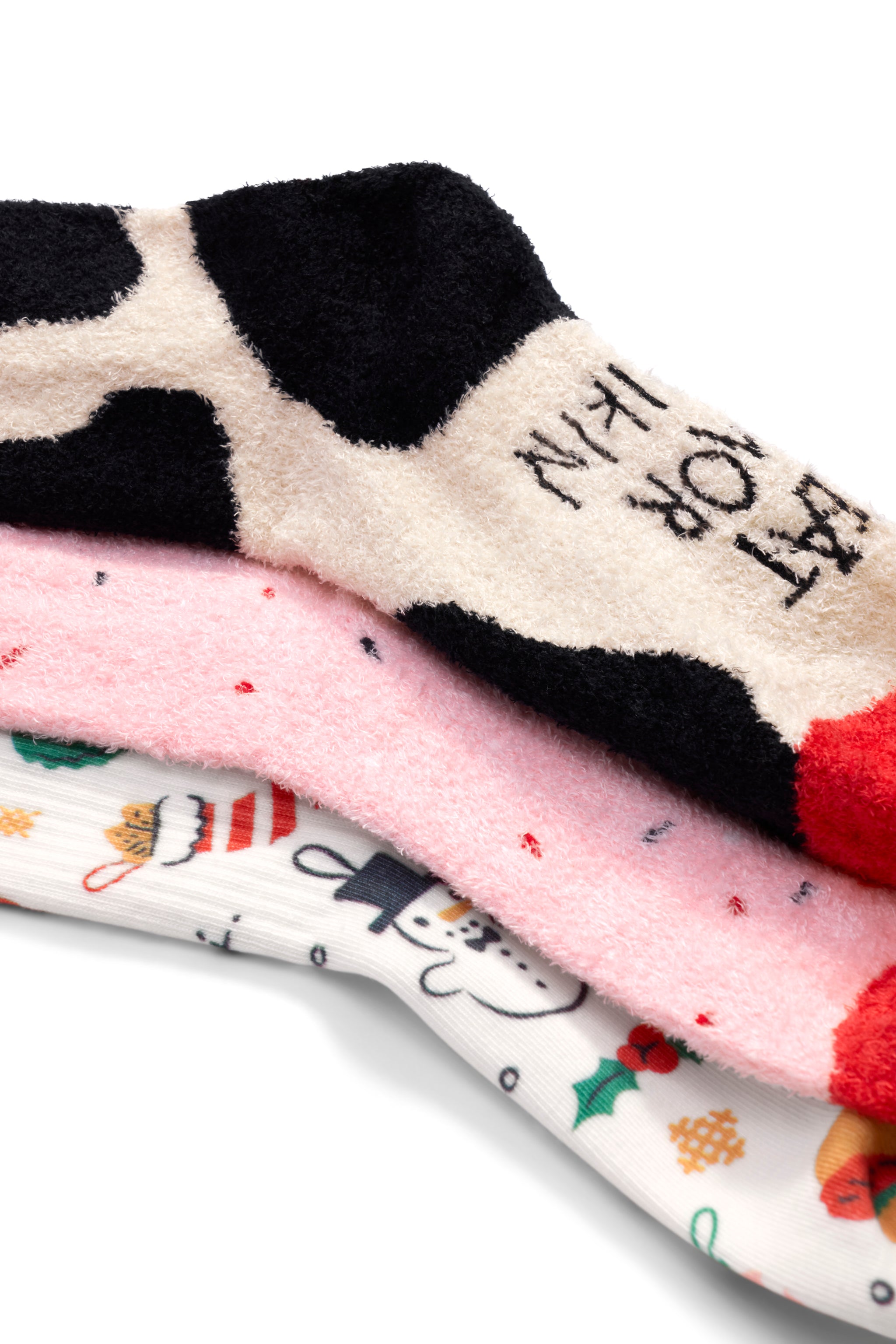 Close up image of Merry Mix Sock - 3 Pack
