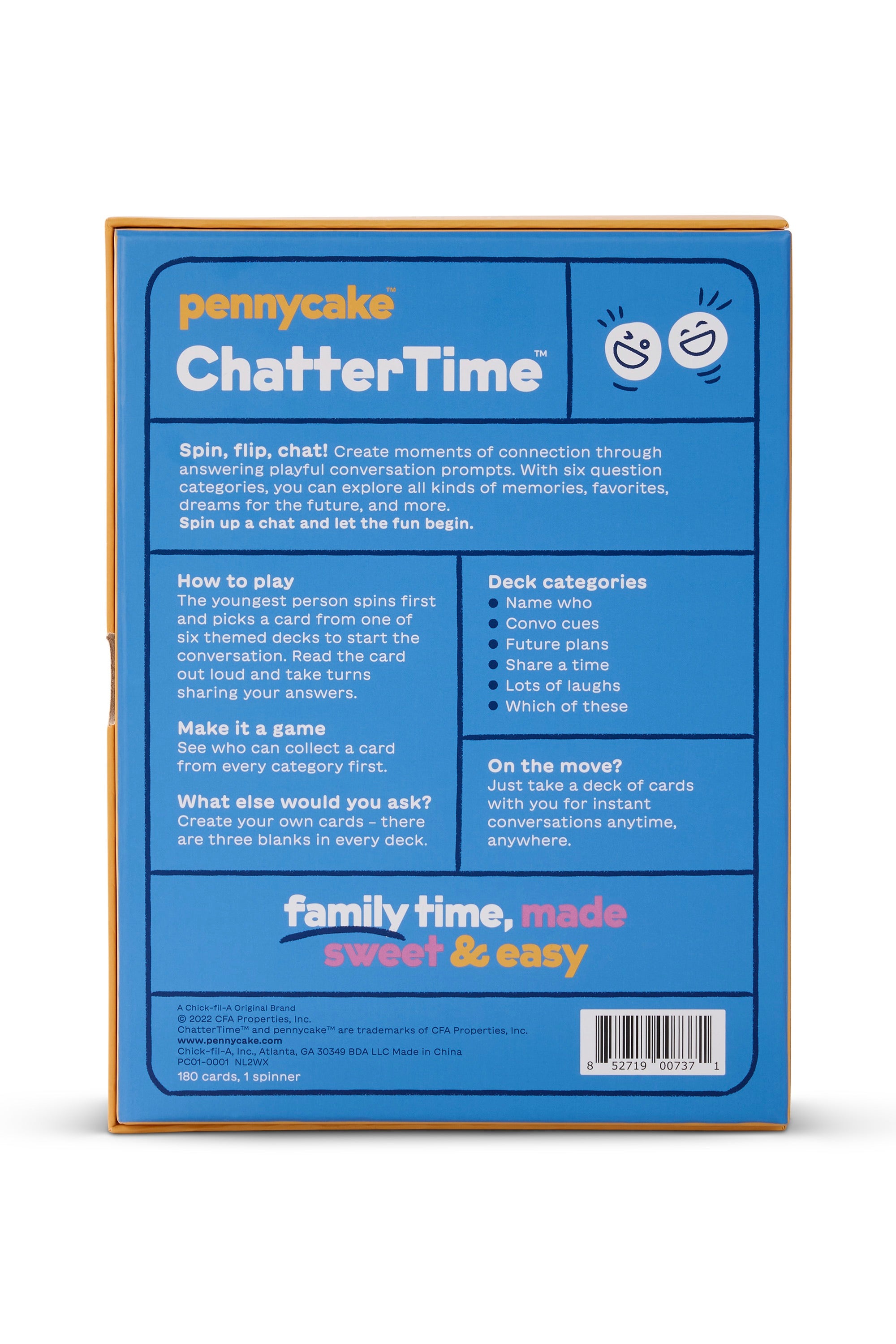 ChatterTime® Conversation Cards - pennycake