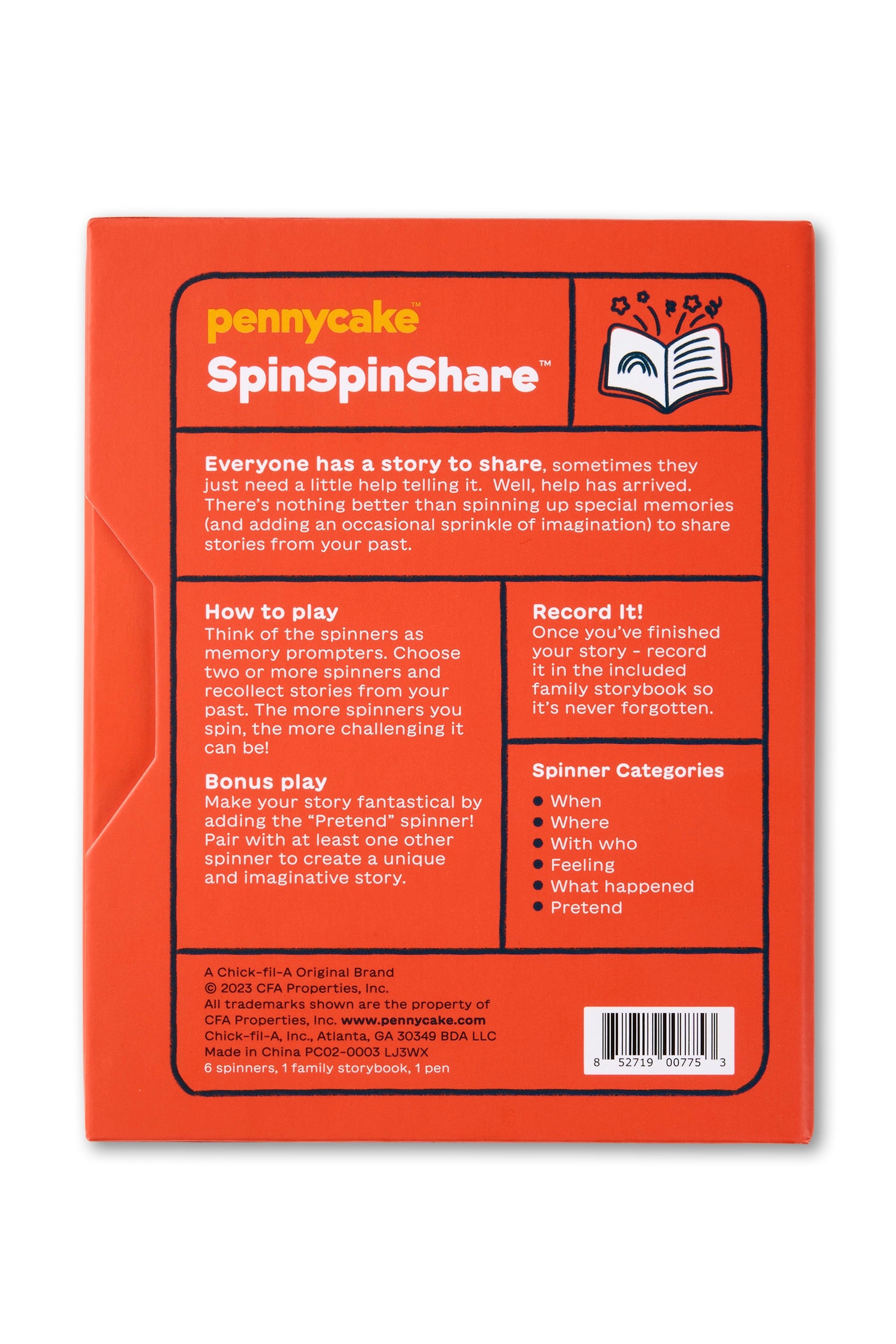 SpinSpinShare™ Story Teller - pennycake