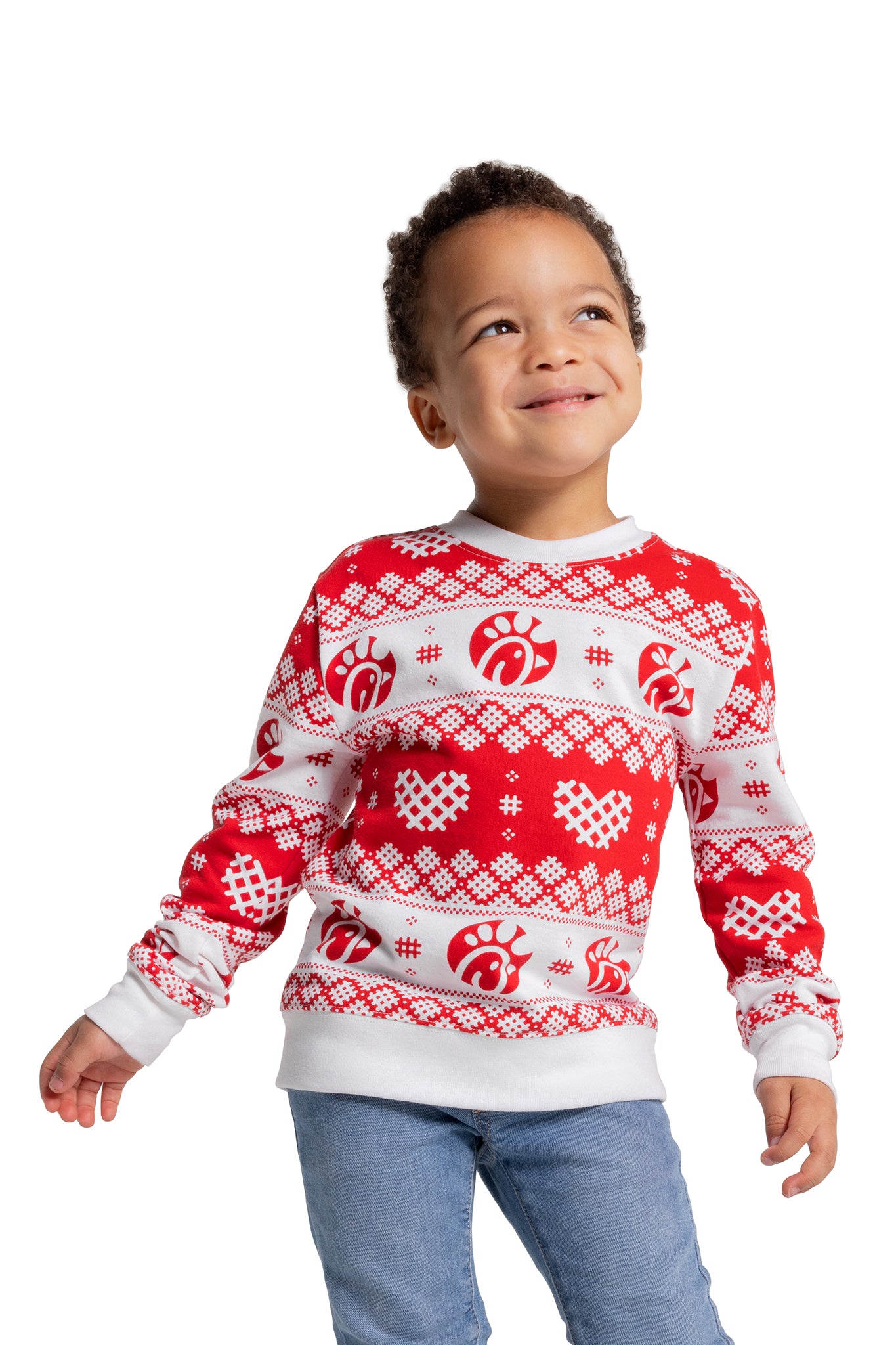 Waffly Wonderful Kids Crewneck