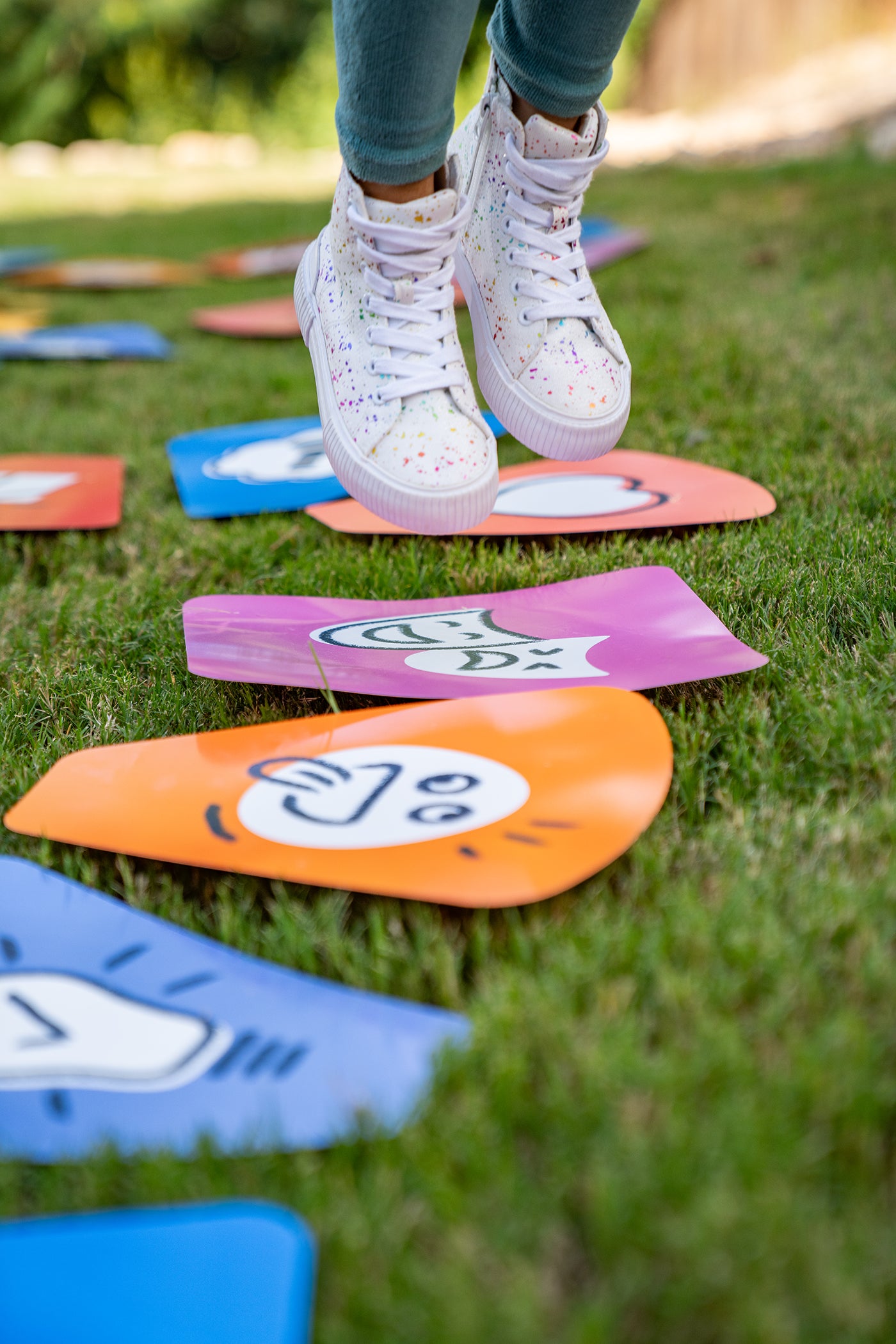 SquiggleHop™ Life-size Board Game - Kids Hopping - pennycake