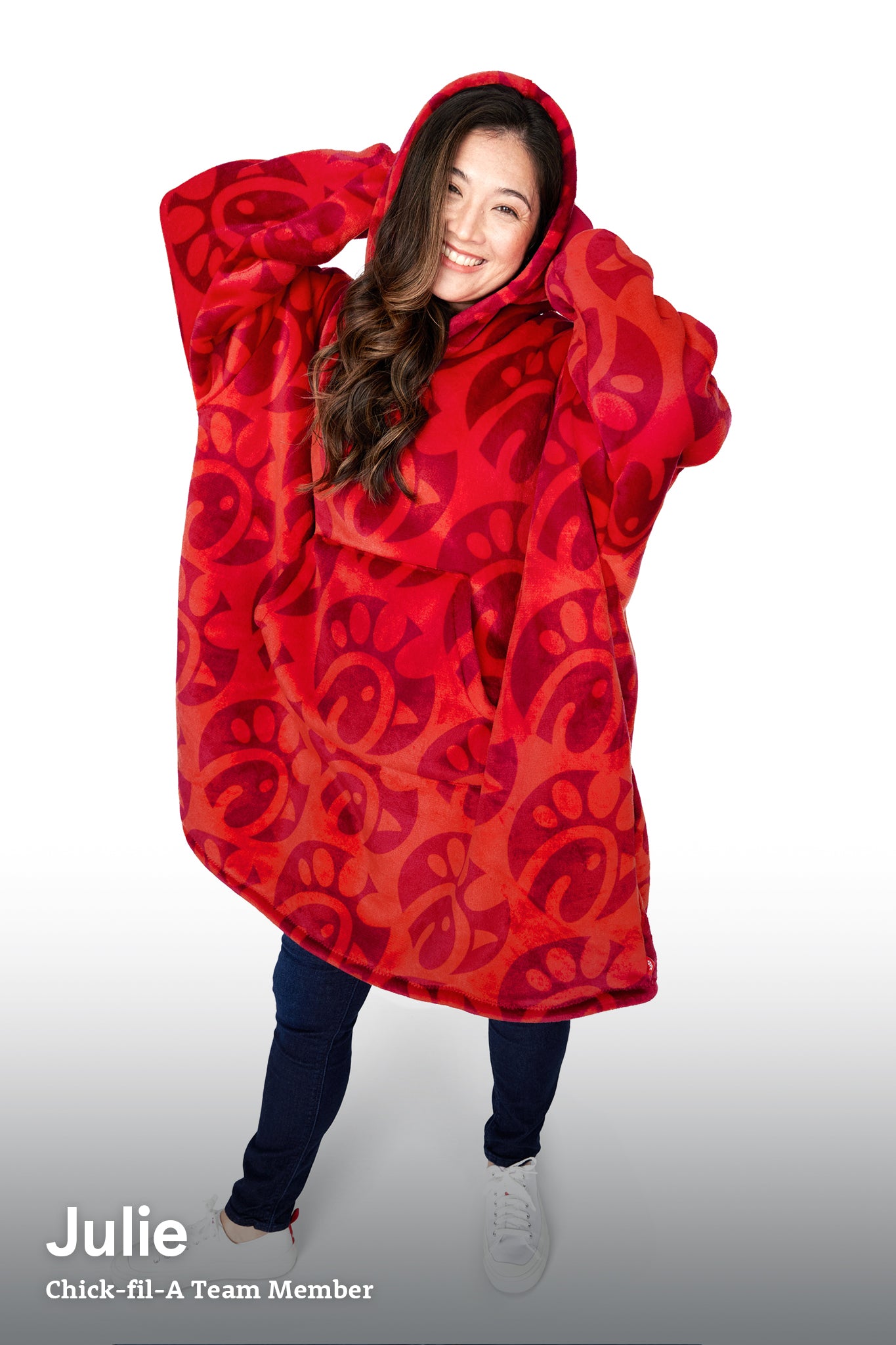 Fleece lined snuggie 2025