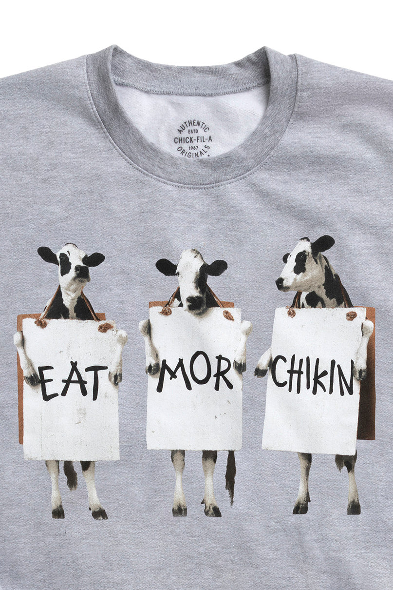 Eat Mor Chikin® Cow Crewneck