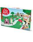 Front view of the Cow Party Game box.