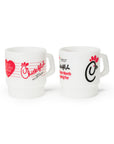 The Taste Worth Shopping For Milk Glass Mug Set - Set of 2