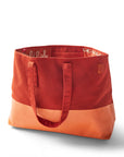 Filled tone-on-tone orange Zesty Buffalo Sauce Oversized Tote Bag