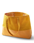 Filled tone-on-tone yellow Honey Mustard Sauce Oversized Tote Bag