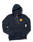 Overhead photograph of I Heart Waffle Fries Hoodie