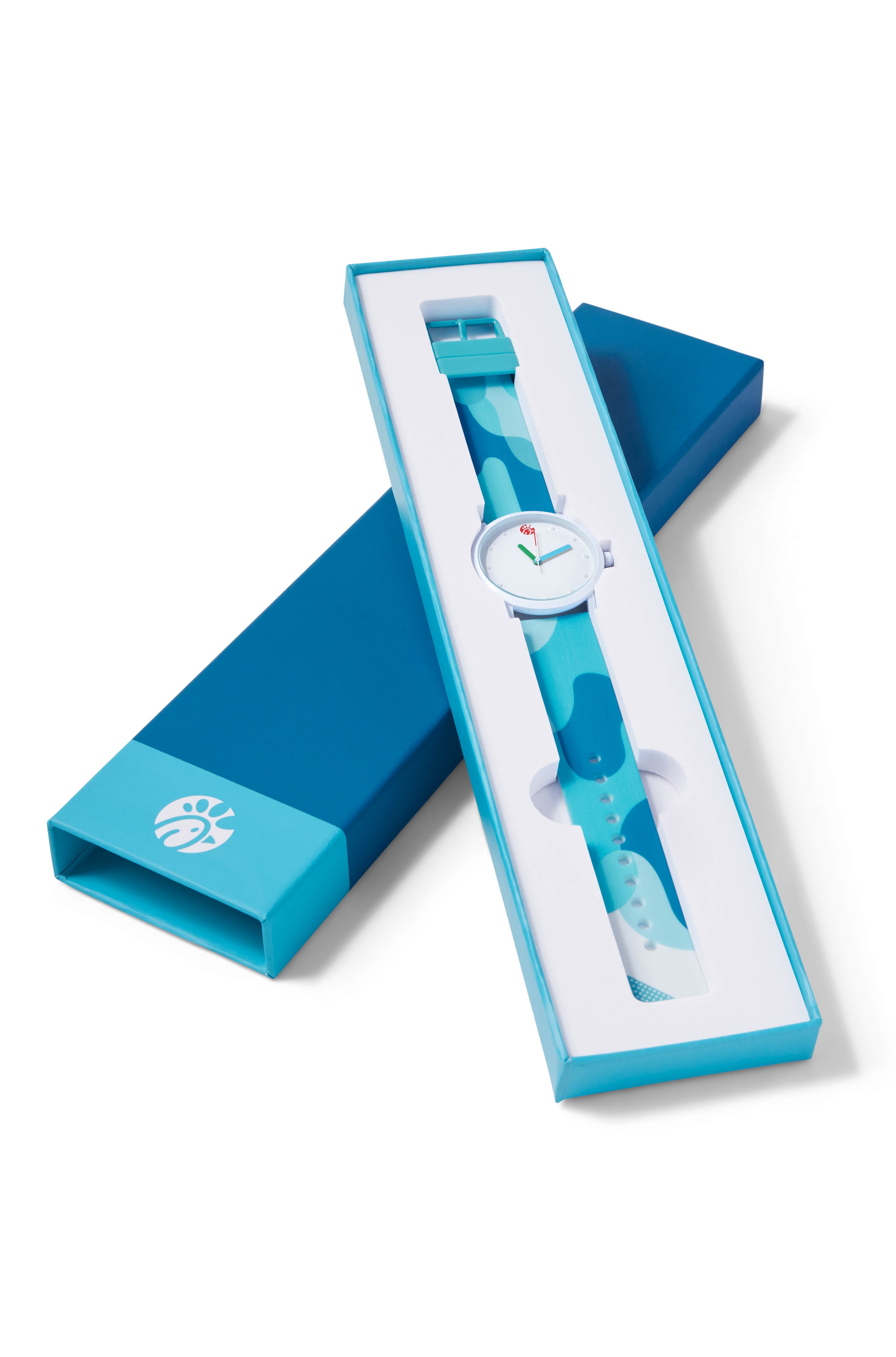 Closeup of blue Sauce Drip Watch - Garden Herb Ranch in blue packaging